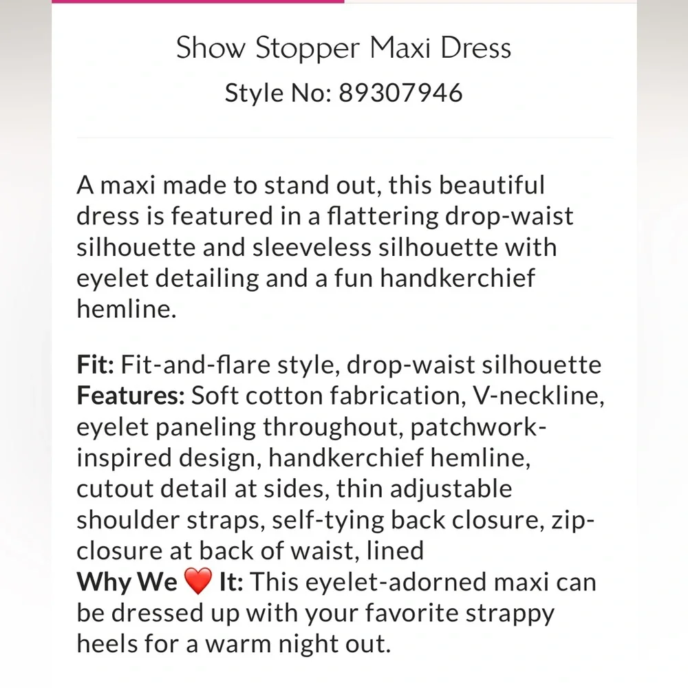 Free People Show Stopper Maxi dress - Picture 10 of 11